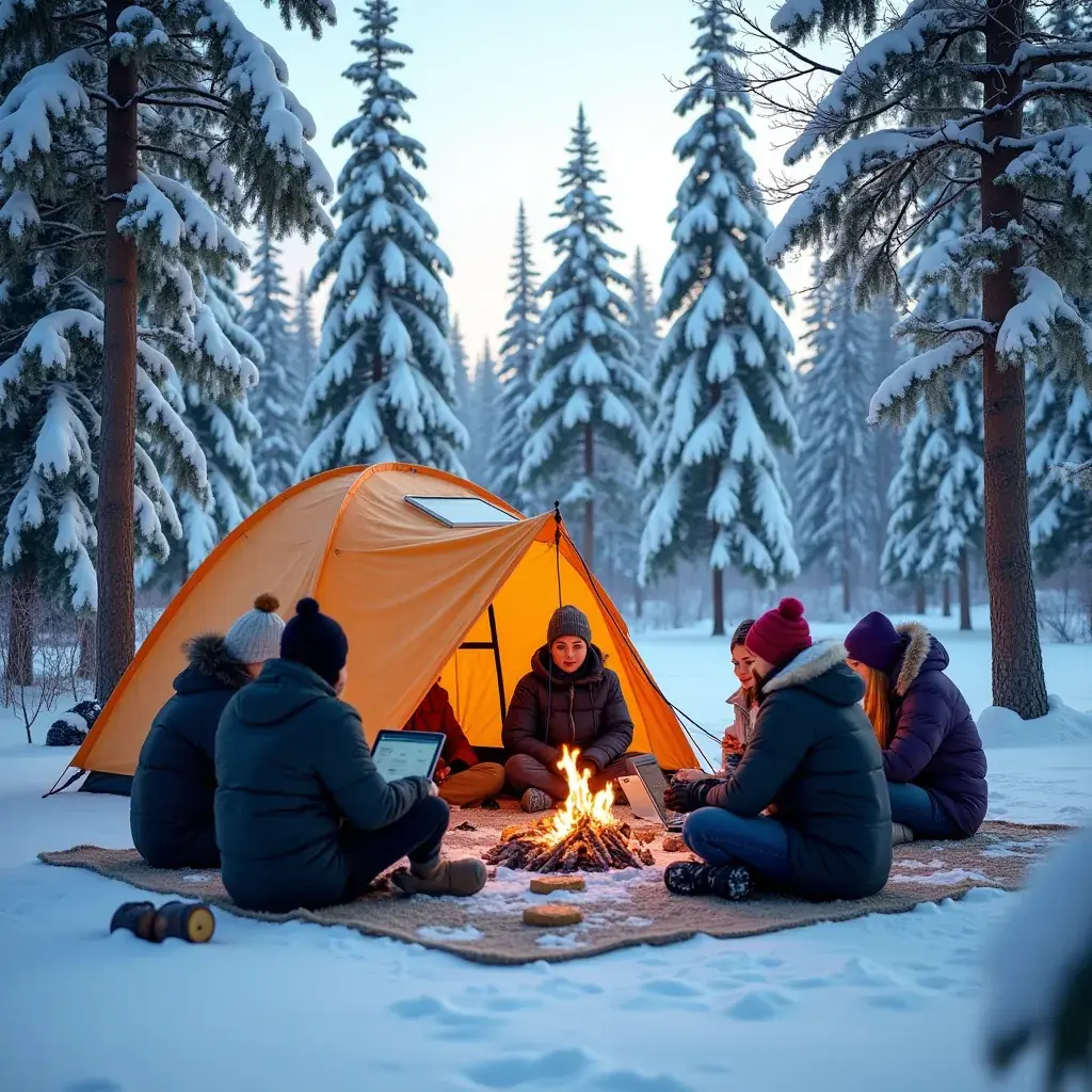 Professional team collaboration